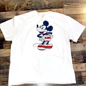 Disney Mens Mickey Mouse cotton t-shirt size XL